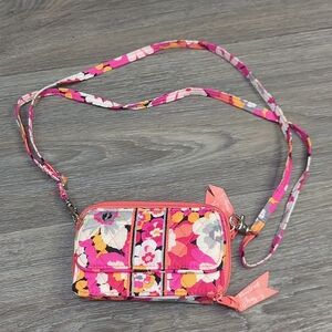 Like New Vera Bradley Wallet Plus Cross Body Purse